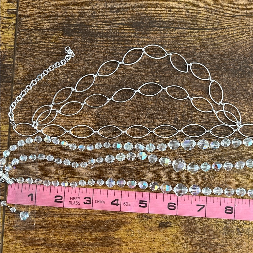Elegant 3 layered Necklace set of 3